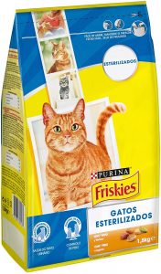 friskies para gatos esterilizados